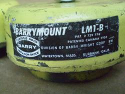 BARRYMOUNT LMI B LEVELING VIBRATION CONTROL  